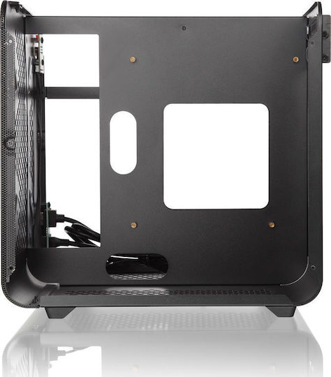 Raijintek Metis EVO TGS Gaming Mini Tower Κουτί Υπολογιστή με Πλαϊνό Παράθυρο Ασημί - Image 4
