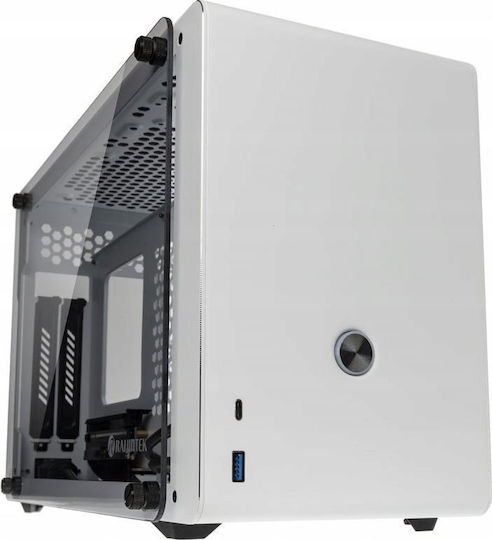 Raijintek Ophion Mini Tower Κουτί Υπολογιστή με Πλαϊνό Παράθυρο Λευκό - Image 4