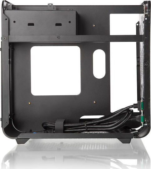 Raijintek Metis EVO TGS Gaming Mini Tower Κουτί Υπολογιστή με Πλαϊνό Παράθυρο Ασημί - Image 3