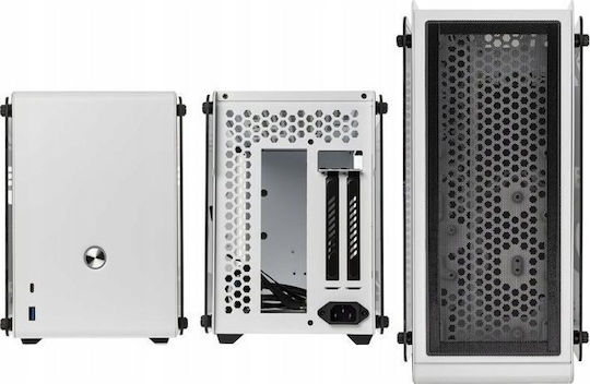 Raijintek Ophion Mini Tower Κουτί Υπολογιστή με Πλαϊνό Παράθυρο Λευκό - Image 7