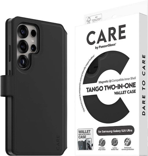 PanzerGlass Feature Tango 2in1 Wallet Δερμάτινο Μαύρο (Galaxy S25 Ultra) CRRFTWLG38488 - Image 2