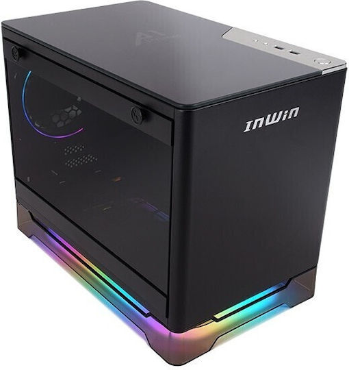 In Win A1 Prime Mini Tower Κουτί Υπολογιστή με Πλαϊνό Παράθυρο και RGB Φωτισμό Phantom Gaming - Image 3