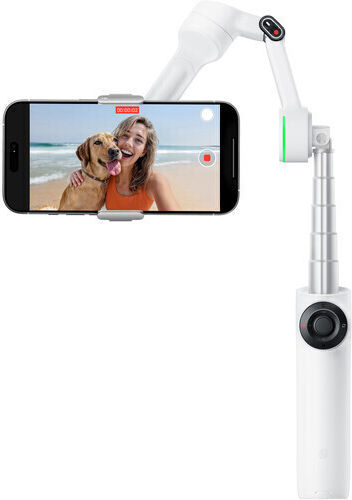 Insta360 Flow 2 Pro Creator Kit Gimbal Κινητού με Σταθεροποιητή 3 Αξόνων και 10 ώρες λειτουργίας Λευκό - Image 6