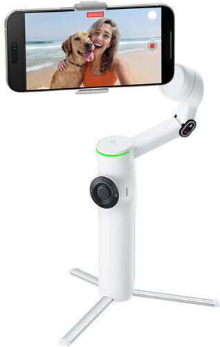 Insta360 Flow 2 Pro Creator Kit Gimbal Κινητού με Σταθεροποιητή 3 Αξόνων και 10 ώρες λειτουργίας Λευκό - Image 8