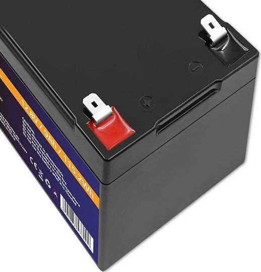 Qoltec Μπαταρία Φωτοβολταϊκών Λιθίου 12.8V 12Ah (53701) - Image 4