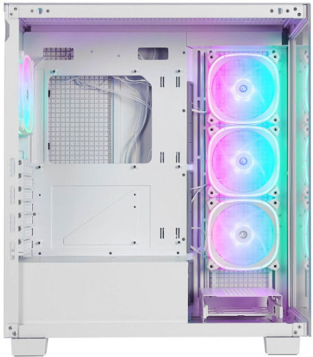 Rampage Hydra V1 Gaming Midi Tower Κουτί Υπολογιστή με Πλαϊνό Παράθυρο Λευκό - Image 2