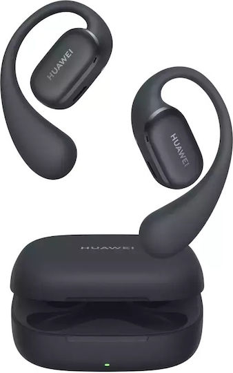 Huawei FreeArc Open Ear Bluetooth Handsfree Ακουστικά με Αντοχή στον Ιδρώτα και Θήκη Φόρτισης Μαύρα