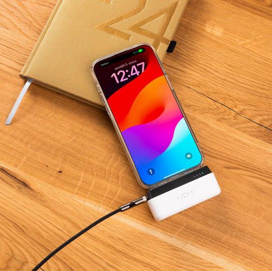 Fixed Zen 5 Power Bank 5000mAh με Θύρα USB-C Λευκό - Image 4