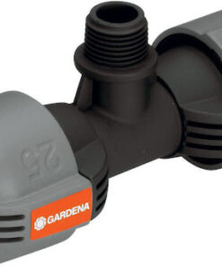 Gardena 02786-20 Ταφ Σωλήνων Ποτίσματος με Αρσενικό Σπείρωμα 13mm Μαύρο