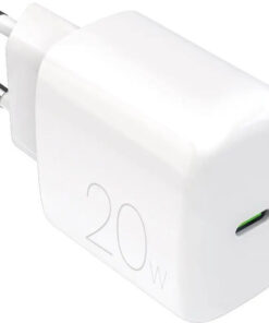 Puro Φορτιστής Χωρίς Καλώδιο με Θύρα USB-C 20W Λευκός (Prolite)