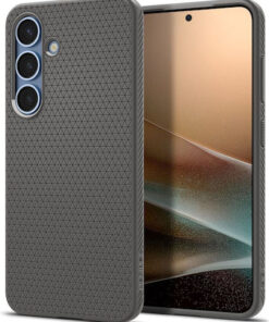 Spigen Liquid Air Back Cover Σιλικόνης 0.3mm Γκρι (Galaxy S25) ACS09404