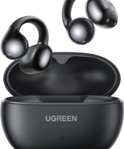 Ugreen HiTune S3 Open Ear Bluetooth Handsfree Ακουστικά με Αντοχή στον Ιδρώτα και Θήκη Φόρτισης Μαύρα