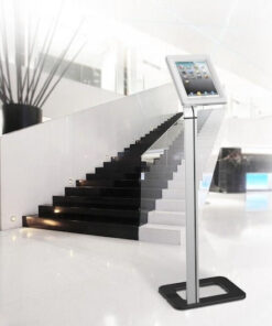 Alternative view of Techly Stand with Security Key Βάση Tablet Δαπέδου έως 10.1" σε Ασημί χρώμα