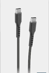 Alternative view of SBS USB 2.0 Cable USB-C male - USB-C Μαύρο 3m TECABLETCC3M