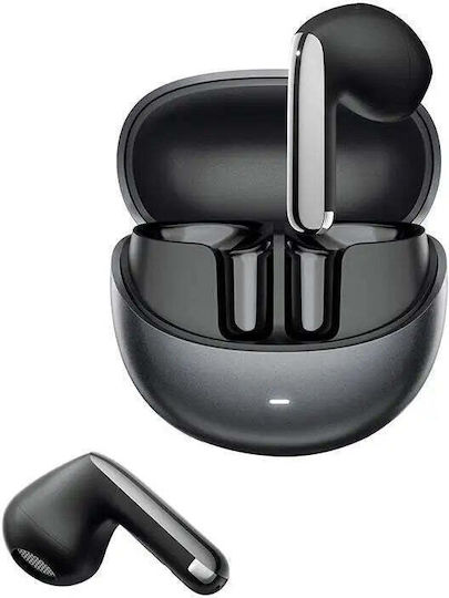 QCY AilyBuds Pro+ HT10 Bluetooth Handsfree Ακουστικά με Αντοχή στον Ιδρώτα και Θήκη Φόρτισης Μαύρα