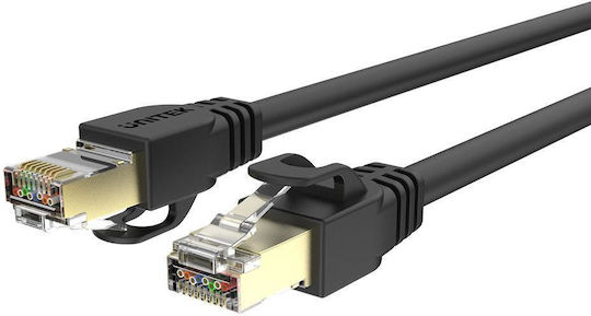 Unitek S/FTP Cat.7 Καλώδιο Δικτύου Ethernet 20m Μαύρο 1τμχ C1815EBK - Image 4