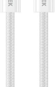 Alternative view of Unitek Magnetic / Retractable / Braided USB 2.0 Cable USB-C male - USB-C 100W Λευκό 1m (C1414AWH-1M)
