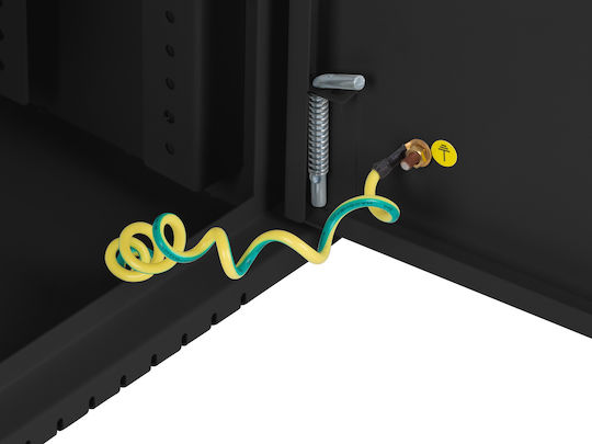 Lanberg Επιτοίχια Καμπίνα Rack 6U Μαύρο WAF1-5203-06-00B - Image 2