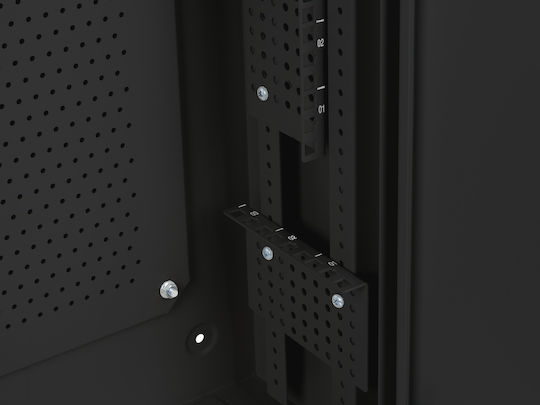 Lanberg Επιτοίχια Καμπίνα Rack 6U Μαύρο WAF1-5203-06-00B - Image 3