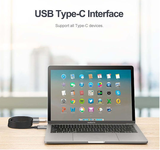 Unitek USB 3.1 Cable USB-C male - USB-A female Μαύρο 5m U304A - Image 6