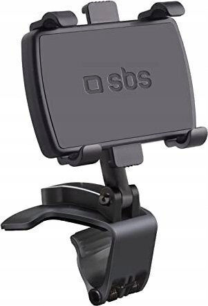 SBS Βάση Κινητού Αυτοκινήτου Passive Holder με Ρυθμιζόμενα Άγκιστρα Μαύρη TEHWSUPCLIPSTG - Image 2