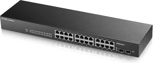 Zyxel GS1900-24 v1 Managed L2 Switch με 24 Θύρες Gigabit (1Gbps) Ethernet και 2 SFP Θύρες - Image 4