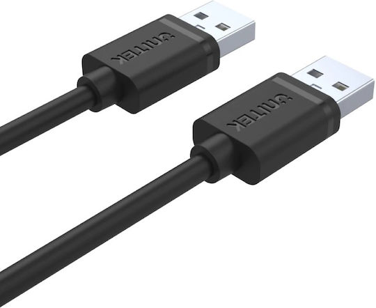 Unitek USB 2.0 Cable USB-A male - USB-A male 1.5m Y-C442GBK - Image 5
