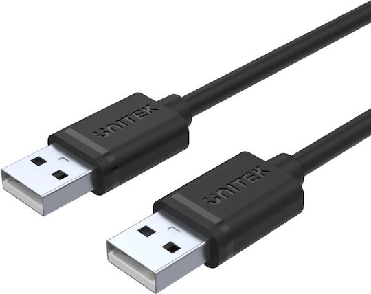 Unitek USB 2.0 Cable USB-A male - USB-A male 1.5m Y-C442GBK - Image 3