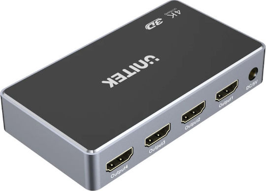 Unitek HDMI Splitter 1 IN 4 OUT V1109A - Image 3