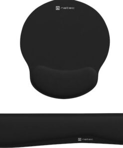 Natec Mouse Pad Μαύρο