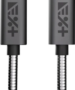 Alternative view of Next One Braided USB 2.0 Cable USB-C male - USB-C 18W Γκρι 1.2m