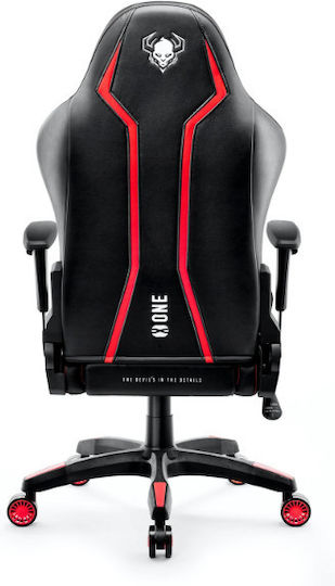 Diablo X-One 2.0 King Size Καρέκλα Gaming Δερματίνης με Ρυθμιζόμενα Μπράτσα Μαύρο / Κόκκινο - Image 4