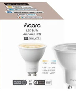Alternative view of Aqara Smart Λάμπα LED για Ντουί GU10 και Σχήμα T2 Ρυθμιζόμενο Λευκό