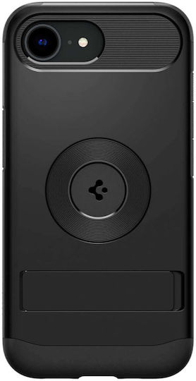 Spigen Slim Armor Back Cover Σιλικόνης / Πλαστικό 1.2mm Μαύρο (iPhone 17e / 16e) ACS09129 - Image 2