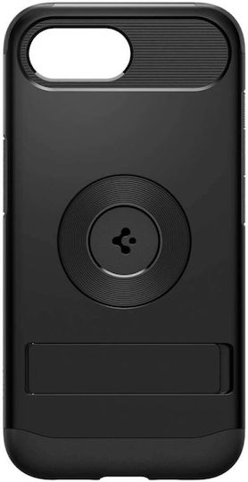 Spigen Slim Armor Back Cover Σιλικόνης / Πλαστικό 1.2mm Μαύρο (iPhone 17e / 16e) ACS09129 - Image 5