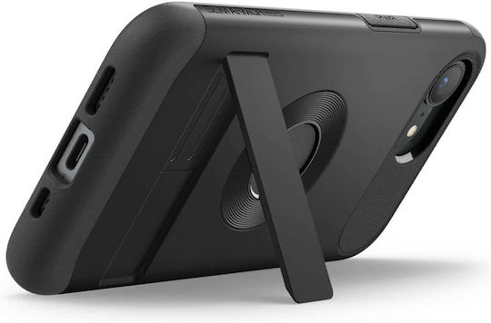 Spigen Slim Armor Back Cover Σιλικόνης / Πλαστικό 1.2mm Μαύρο (iPhone 17e / 16e) ACS09129 - Image 4