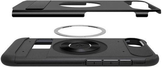 Spigen Slim Armor Back Cover Σιλικόνης / Πλαστικό 1.2mm Μαύρο (iPhone 17e / 16e) ACS09129 - Image 6