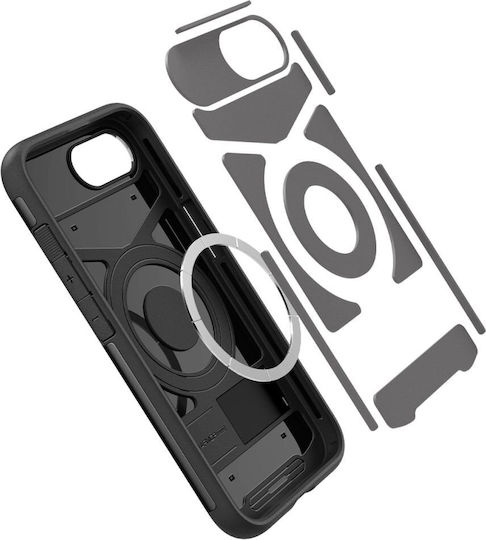 Spigen Slim Armor Back Cover Σιλικόνης / Πλαστικό 1.2mm Μαύρο (iPhone 17e / 16e) ACS09129 - Image 10