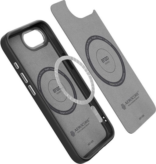 Spigen Enzo Aramid Back Cover Aramid Fiber Μαύρο (iPhone 17e / 16e) ACS09153 - Image 7