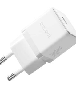 Alternative view of Baseus Φορτιστής Χωρίς Καλώδιο με Θύρα USB-C 30W Power Delivery Λευκός (Palm)