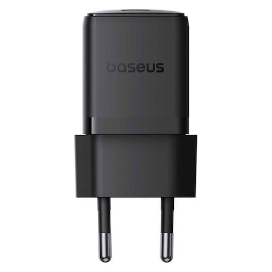 Baseus Φορτιστής Χωρίς Καλώδιο με Θύρα USB-C 30W Power Delivery Μαύρος (Palm) - Image 5