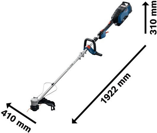 Bosch GRT 18V-40 Χορτοκοπτικό Ώμου / Χειρός Μπαταρίας 18V Solo 4.6kg Brushless 06008D0200 - Image 2