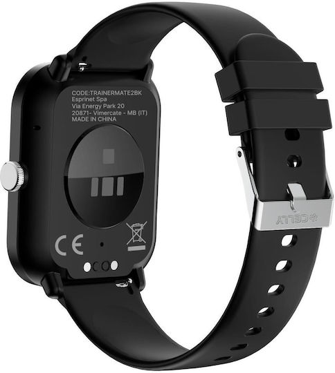 Celly TRAINERMATE2 45mm Smartwatch (Μαύρο) - Image 4