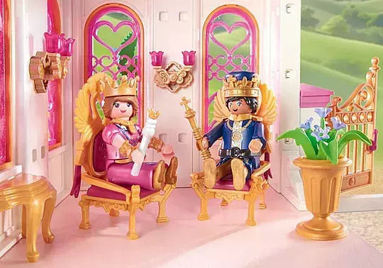 Playmobil Princess Magic Ονειρικό Παλάτι με Βασιλιά και Βασίλισσα για 4-10 ετών 71845 - Image 5