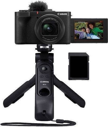 Canon PowerShot V1 Premium Vlogger Kit Compact Φωτογραφική Μηχανή 22.3MP Οπτικού Ζουμ 3.1x Μαύρη - Image 7