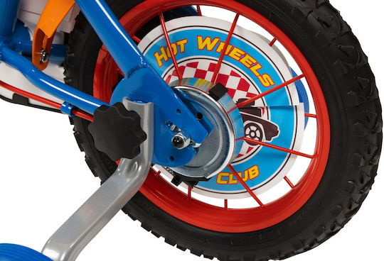 Hot Wheels 12" Παιδικό Ποδήλατo BMX Μπλε - Image 8