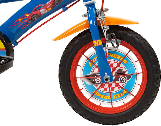 Hot Wheels 12" Παιδικό Ποδήλατo BMX Μπλε - Image 4