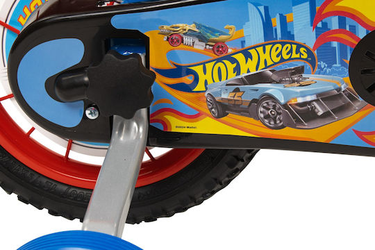 Hot Wheels 12" Παιδικό Ποδήλατo BMX Μπλε - Image 7