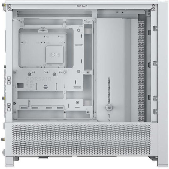 Corsair Frame 4000D Midi Tower Κουτί Υπολογιστή με Πλαϊνό Παράθυρο Λευκό - Image 5