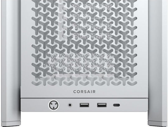 Corsair Frame 4000D Midi Tower Κουτί Υπολογιστή με Πλαϊνό Παράθυρο Λευκό - Image 4